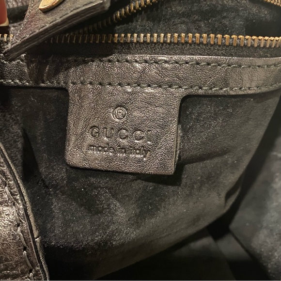 Gucci hobo Python bag black - Picture 7 of 12